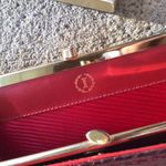 Rolf’s genuine cobra clutch wallet red leather Photo 7