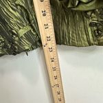 Vintage Victor‎ Costa Women's Green Floral Crinkle Jacket Size 10 Wedding Formal Photo 6