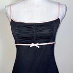Vintage Y2K Slinky Dress Black Photo 3