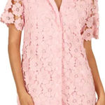 Petal and Pup  Pink Tallie Button Up mini Shirt Dress – Size US 6 / AU 10 Photo 0