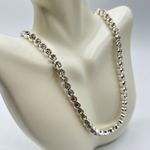 Anne Klein Crystal Tennis Necklace in Silver-Tone MSRP $48 NWT Photo 1