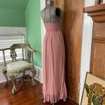Free People  One Adella Crochet Boho Romantic Maxi Slip Dress FairyCore Sz XS Photo 8
