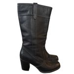 Timberland Rudston Earthkeeper Boots Sz 7.5 Black Leather Waterproof Western Photo 2