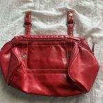 red faux leather bag Photo 5