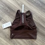 Lululemon athletica Brown Tank Top Logo Elastic Everlux Shelf Tank 10 Photo 2