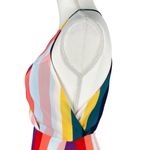 Lush Clothing NWT Lush Women’s Maxi Dress Rainbow Stripe Size Small Photo 2