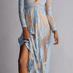 Free People  x For Love & Lemons Temecula Maxi Lace Dress Photo 0