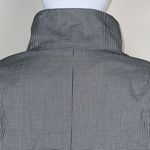 Carlisle Vintage  Black & White Mini-Houndstooth Silk Blend Jacket Photo 8