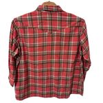 Levi's  Women's Dylan Relaxed Loose Western Button Front Shirt‎ Size XL Plaid Photo 1