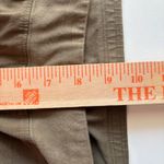 Wearables Olive Green Cotton Blend Ruched Detail Leggings Crop Pants Size L Photo 6