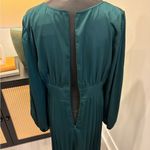 Baltic Born NWT  Louie Pleated Emerald Green Holiday Party Midi Dress Size XL Photo 4