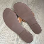 Talbots  Hannah Vachetta Leather Women's Slide Sandals Havana Tan Size 9 Photo 2