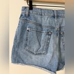 7 For All Mankind  High-Waisted Denim Belted Shorts Size 29 Photo 7