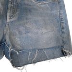Derek Lam Denim Womens 27 Metallic Denim Jean Shorts Photo 4