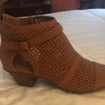 Easy Street Brown Low Heeled Booties Photo 0