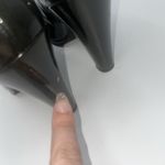 Linea Paolo Size 5 M Black Open Toe Patent Leather Bow Ribbon Accent Peep Toe Photo 9