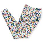 Beach Riot  L Ayla High-Rise Legging Primary Leopard Workout Gym Crop Yoga Ribbed Photo 4