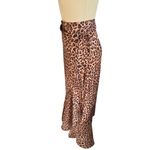 Summersalt ‎ Leopard wrap midi skirt size small Photo 2