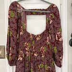 Free People summer picnic boho smocked babydoll dress Photo 7