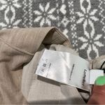 New Lattelier High Waisted Flare Leg Pants With Side Ankle Slit Center Seam XL Photo 3