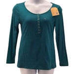 Route 66 Henley Large Teal Photo 0