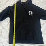 Anti Social Social Club Black Hoodie Size Medium Unisex Streetwear Sweatshirt Photo 10