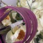 Coach  Ashley Dotted Op Art Purple Satchel /Shoulder Bag Photo 5