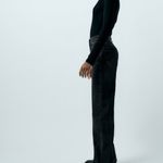 ZARA Black High Waisted Jeans Photo 2