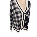 Torrid 2 Disney Minnie Mouse Black & White Jacquard Cardigan Plus Size 2x Photo 3