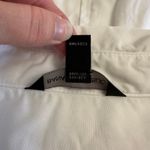 Banana Republic White Cotton Poplin Shirt Dress Women’s L Midi Button Front Photo 8