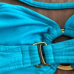 Mossimo blue ring bikini top size M Size M Photo 3