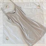 Forever 21 ⟡ sleek light gray satin slip dress in size M ⟡ Photo 2
