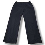 Kasper Pants Size 12 W33"xL31" Womens Dress Pants Pinstripe Pants Trousers Black Photo 0