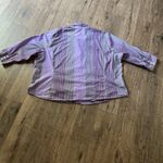 Bill Blass  Women’s Shirt 2X Plaid Button Up Boxy Photo 1