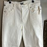 Citizens of Humanity NWT Citizens CARA high rise cigarette light cream sculpt pants size 31 Photo 1