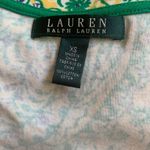 Ralph Lauren green and yellow paisley top Size XS Photo 2