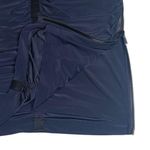 Cache new π€ Ruched Draped Zipper Mini Skirt π€ Shiny Navy π€ Black Ribbon π€ 4 Photo 4