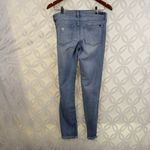 Nordstrom SP Black Label Ripped Knee Low Rise Skinny‎ Jeans Size 28 Blue Photo 7