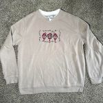 Hasting & Smith Hasting-smith Women's Tan and Cream Sweatshirt Photo 2