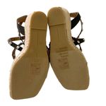 Dolce Vita Leather Wedge Strappy Sandals Size 6.5 Black with Silver Studs Photo 5