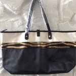 Black Glam Tote with Gold "BLING" Detailing Photo 7