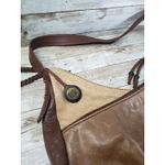 The Sak Brown & Tan Leather Shoulder Bag / Purse Photo 1