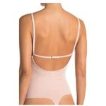 Free People  Women’s Lea Floral Embroidery Bodysuit – Pearl Pink – Size S NWT Photo 2