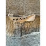 frame denim Frame Gray Distressed Organic Pima Cotton Elastic Tie Waist Jogger Pants Size XS Photo 10