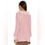 Free People She’s a Keeper Vented-Hem Slouchy Tunic Sweater Pink NWT Size XS Photo 2