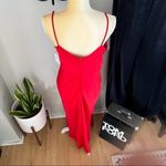 Taylor Midi Slip Midi Dress, Holiday/Christmas Party‎ Dress, Red, Size 10, NWT Red Photo 8