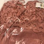 Free People Adella Slip Dress In Rose Size M Photo 6