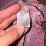 Talbots 100% Linen Knit Crewneck Casual Striped Sweater Photo 11