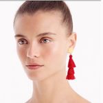 J.Crew blue Tassel Earrings Photo 1