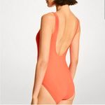 Michael Kors  textured ring logo low-back onepiece Photo 1